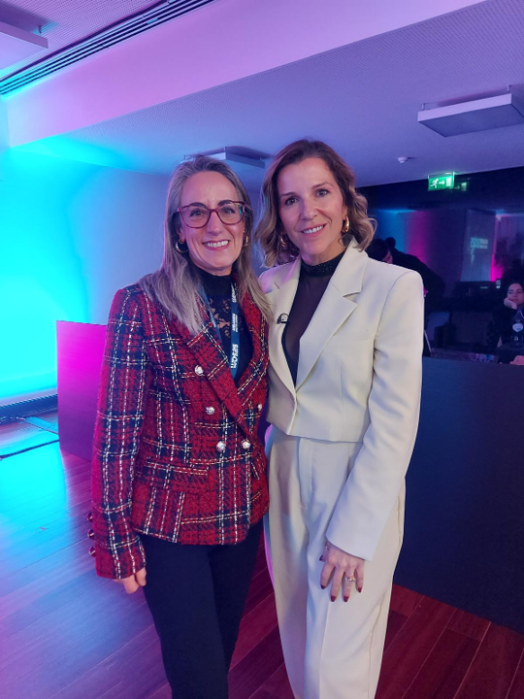 Encontro em evento de saúde e bem-estar