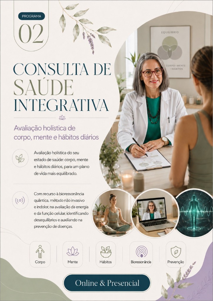 Consulta de Saúde Integrativa